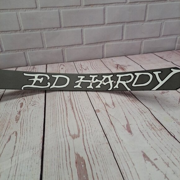 Ed Hardy Tattoo Design Reversible Belt Men's Size 42 New with Tags! - Picture 5 of 9